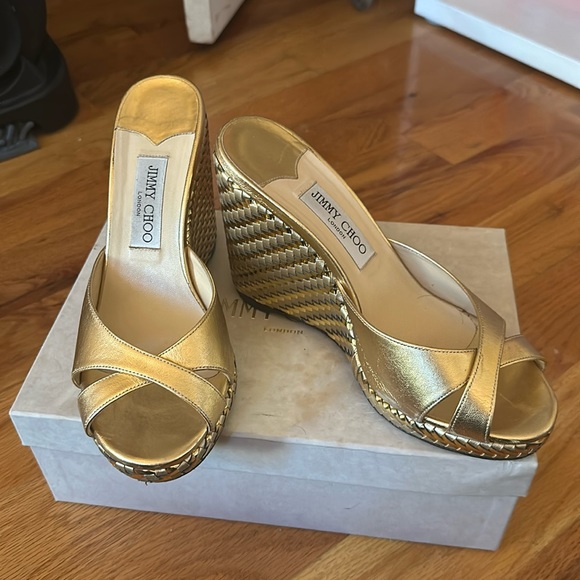 Jimmy Choo Almer Wedges - Picture 1 of 7